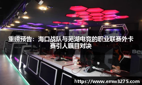 重磅预告：海口战队与芜湖电竞的职业联赛外卡赛引人瞩目对决